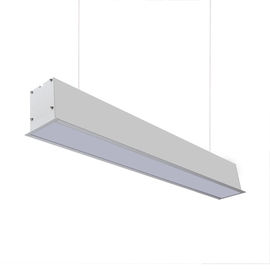 High Brightness Linear Recessed Led Ceiling Light Fixture 50000H Lifespan