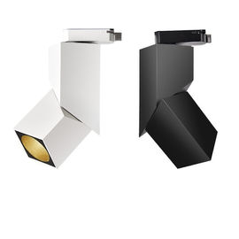2 Phase Cob Led Track Light , Adjustable Angle Led Track Spotlights
