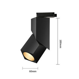 2 Phase Cob Led Track Light , Adjustable Angle Led Track Spotlights